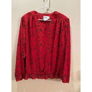 Vintage Leslie Fay blouse